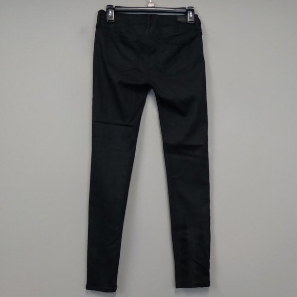 CELEBRITY Pink Black Skinny Jeans Juniors Size 3 - Picture 7 of 11